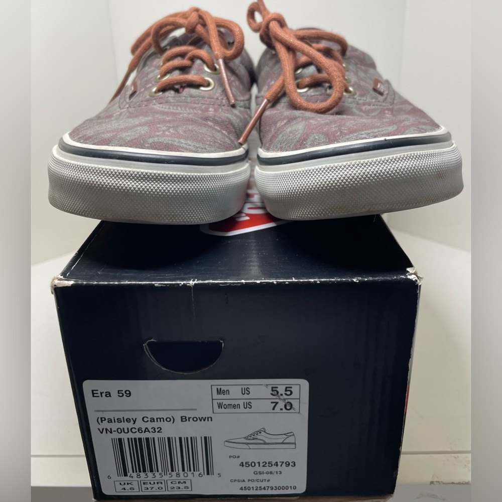 Vans Paisley Camo Brown - Picture 2 of 12